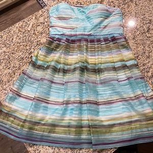 Donna Morgan Size 16 strapless dress